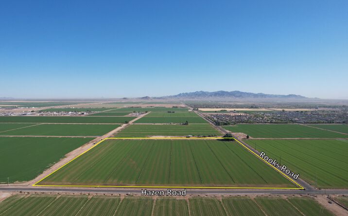 Pictures of Land property located at NWC of Hazen & Rooks Roads, Buckeye, AZ 85326 for sales - image #1