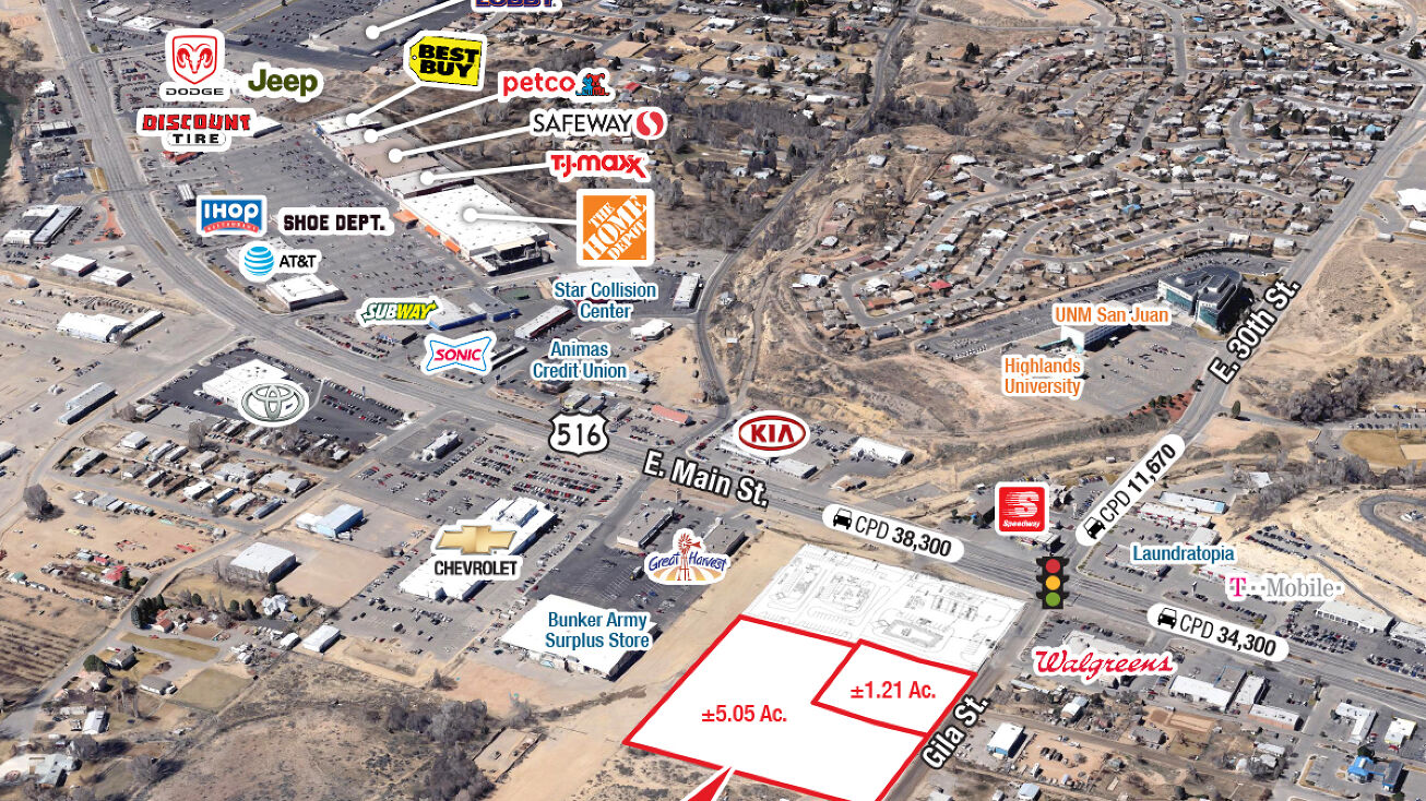 4109 E Main St, Farmington, NM 87402 Land for Sale 4109 E. Main St