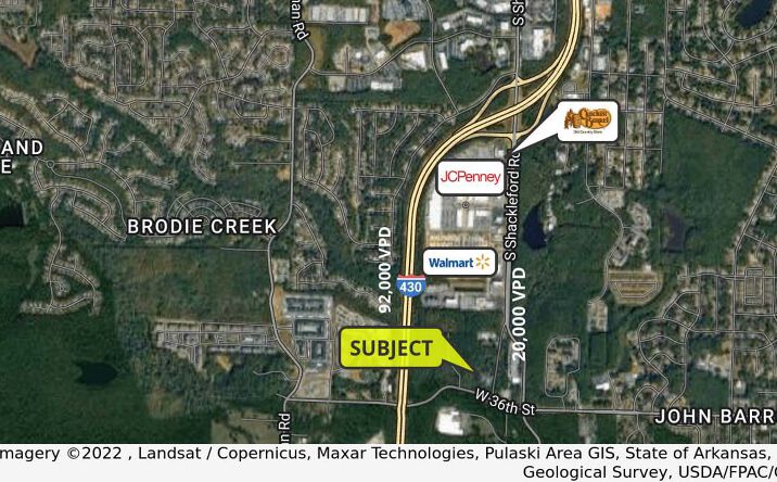 Pictures of Land property located at 10910 W 36th St, Little Rock, AR 72205 for sales - image #1