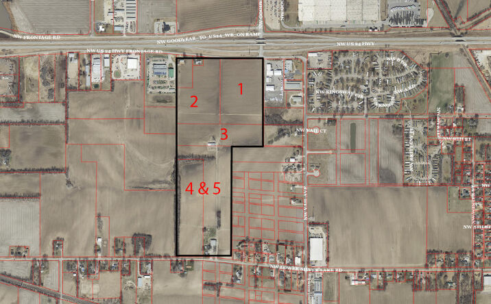 Pictures of Land property located at 2300 NW Lower Silver Lake Rd, Topeka, KS 66618 for sales - image #1