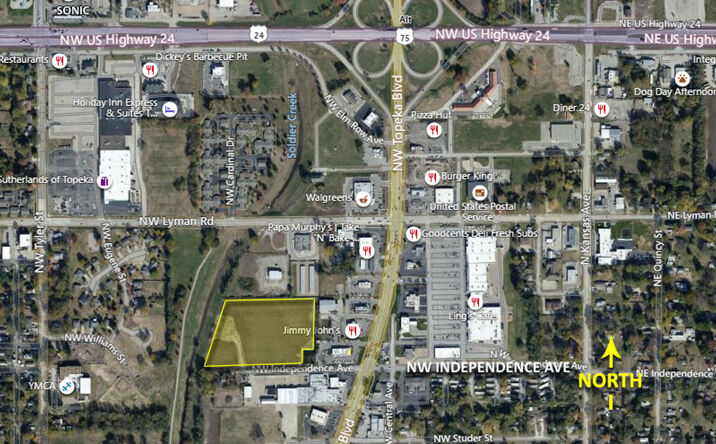 Pictures of Land property located at 520 NW Independence Ave, Topeka, KS 66608 for sales - image #1