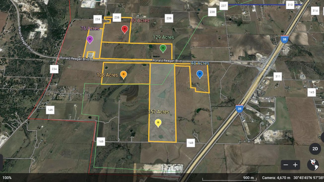 Ronald Reagan Blvd, TX 78633