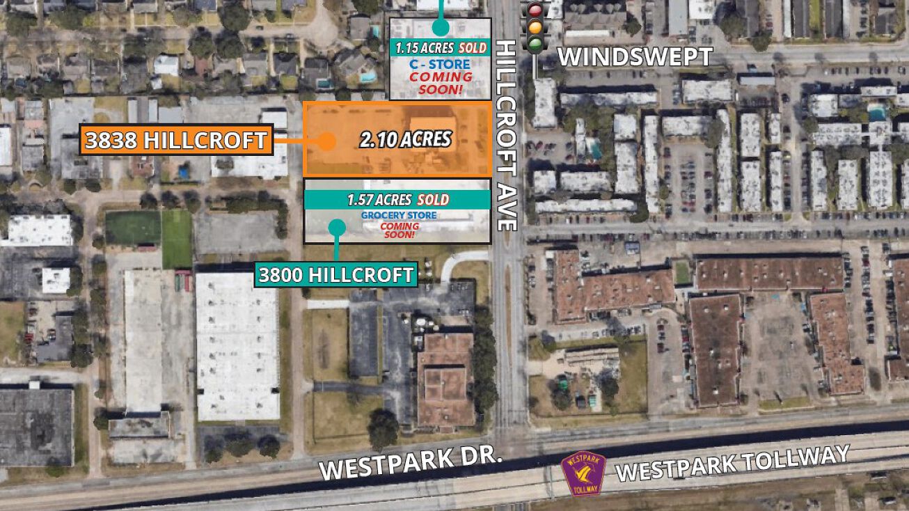 Pictures of Land property located at 3838 Hillcroft Ave, Houston, TX 77057 for sales - image #1