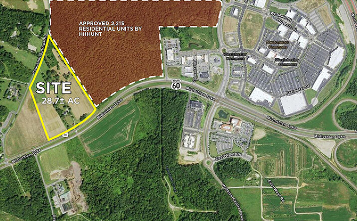 Pictures of Land property located at 16000 Midlothian Turnpike, Midlothian, VA 23113 for sales - image #1