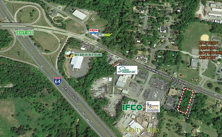 Pictures of Land property located at 3761 Nine Mile Rd, Richmond, VA 23223 for sales - image #1