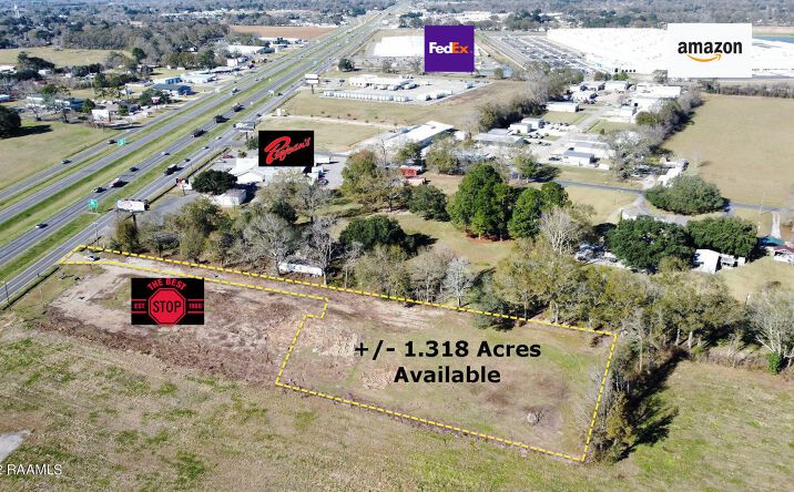 Pictures of Land property located at 3470 NE Evangeline Thruway, Lafayette, LA 70520 for sales - image #1
