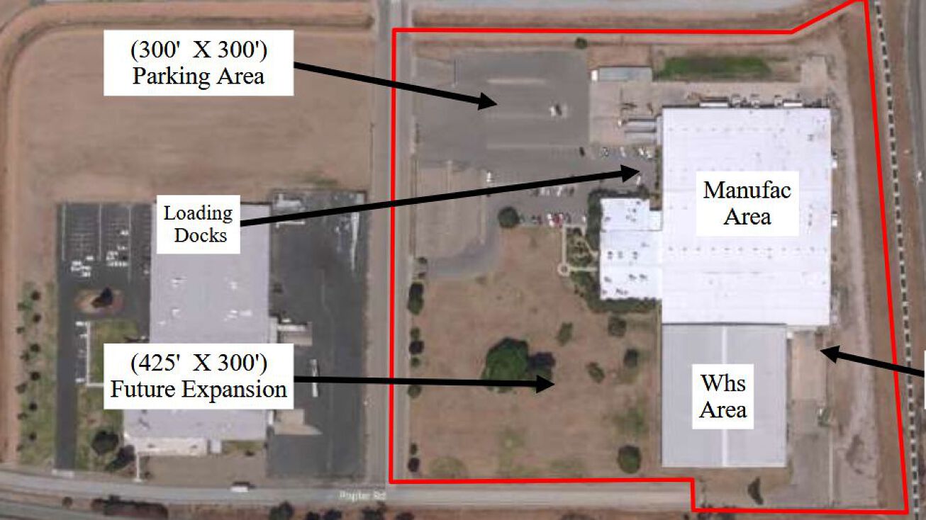 90 W. Poplar Avenue, Porterville, CA 93257 Industrial Property for