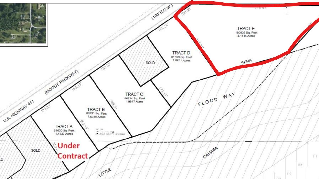 000 Moody Pkwy, Moody, AL 35004 Land for Sale Moody Pkwy Tract E