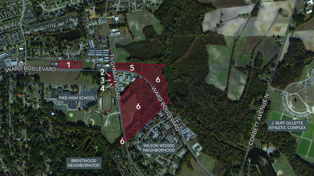 WARD BOULEVARD AND TILGHMAN ROAD NORTH, Wilson, NC 27896