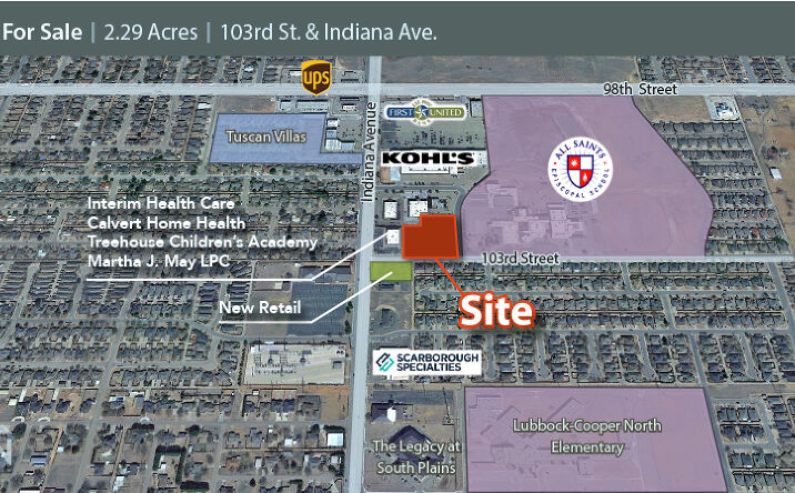 Pictures of Land property located at 3300 103rd St, Lubbock, TX 79423 for sales - image #1