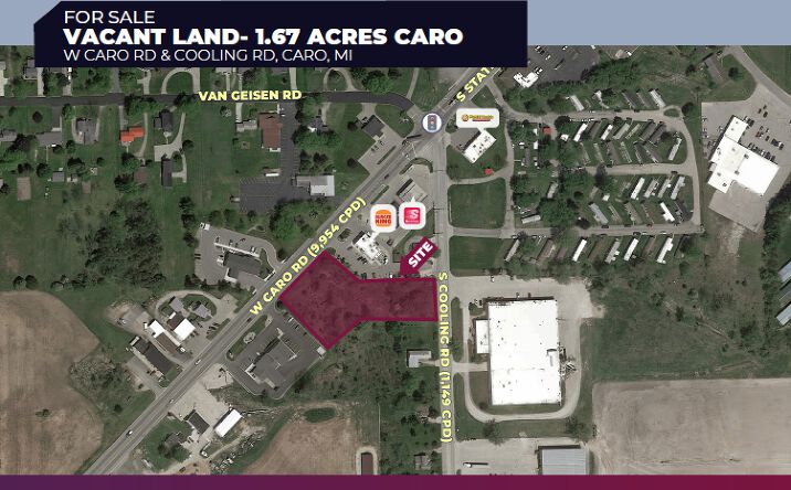 Pictures of Land property located at W Caro Rd & Cooling Rd, Caro, MI 48723 for sales - image #1