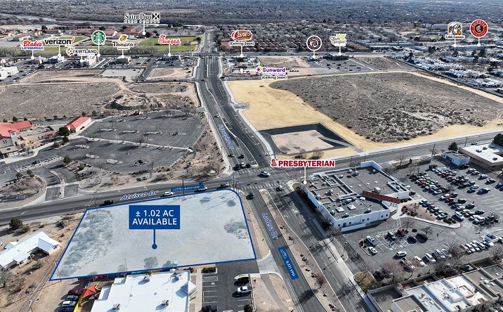 Pictures of Land property located at NWC St. Joseph's Dr  & Atrisco Dr NW, Albuquerque, NM 87120 for sales - image #1