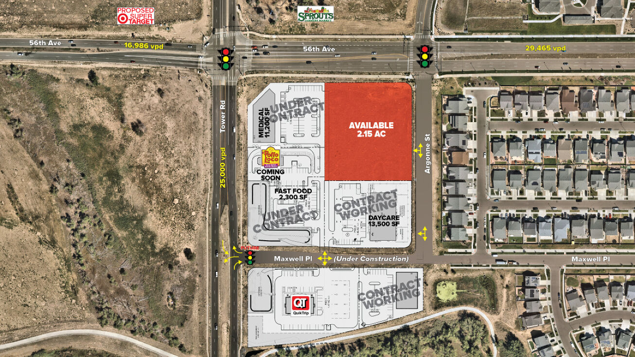 56TH & Tower Road, Denver, CO 80249