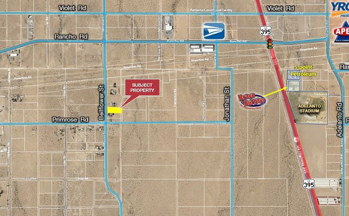 Pictures of Land property located at Bellflower St, Adelanto, CA 92301 for sales - image #1