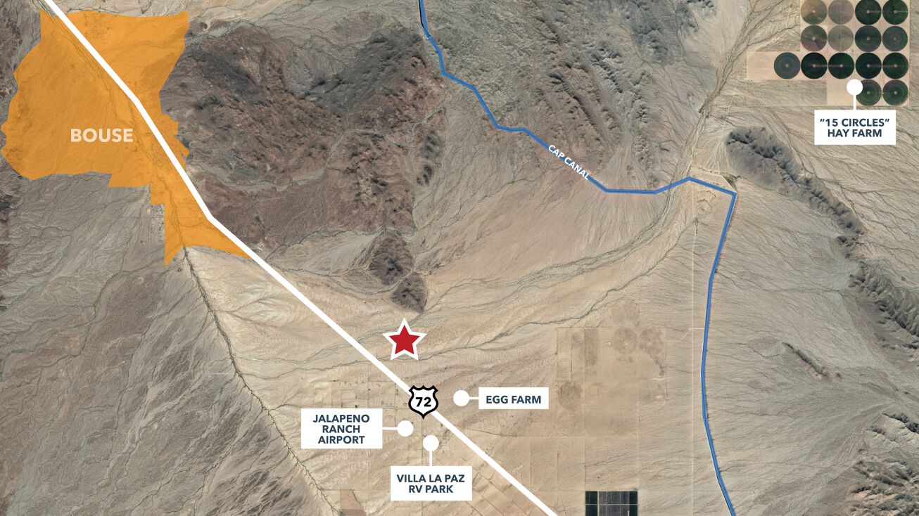 Highway 72 & Avenue 42E, Bouse,, Bouse, AZ 85325