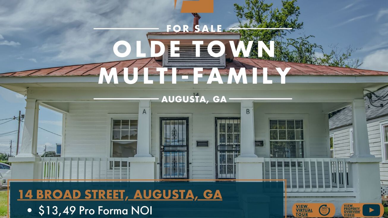 14 Broad St, Augusta, GA 30901 Multifamily Property for Sale