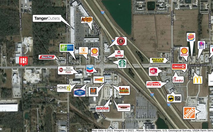 Pictures of Land property located at Isom Sanders Rd, Gonzales, LA 70737 for sales - image #1