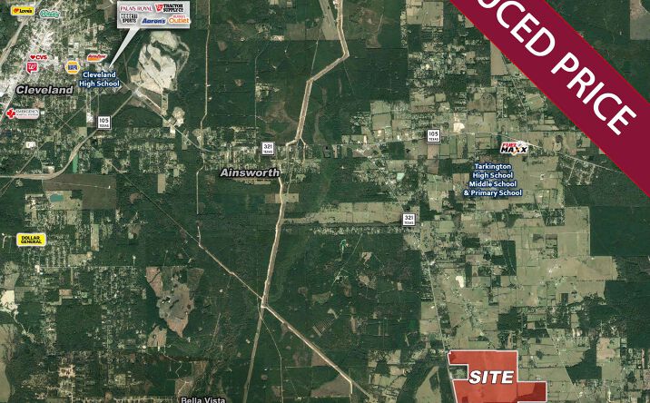 Pictures of Land property located at Highway 321 @ County Road 306, Cleveland, TX 77327 for sales - image #1
