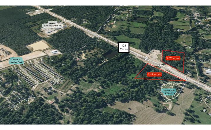 Pictures of Land property located at 15325 Texas 105, Cut and Shoot, TX 77303 for sales - image #1