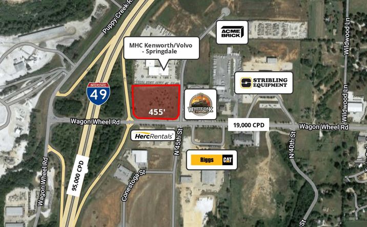 image of property at 45TH & WAGON WHEEL Springdale AR 72762