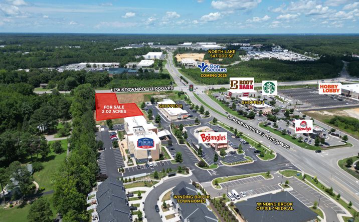 Pictures of Land property located at Lewistown Road & Lakeridge Parkway, Ashland, VA 23005 for sales - image #1