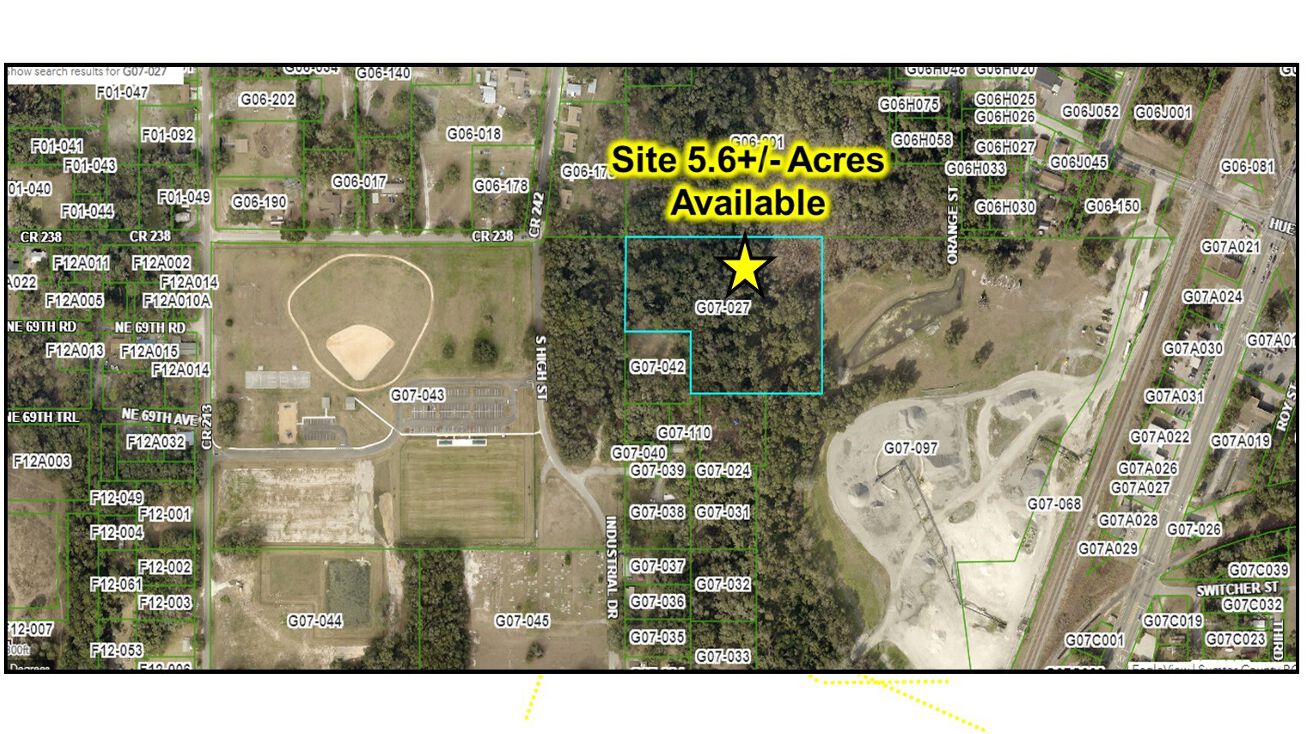 S High St, Wildwood, FL 34785 Land for Sale 5.6+/ Acres, City of
