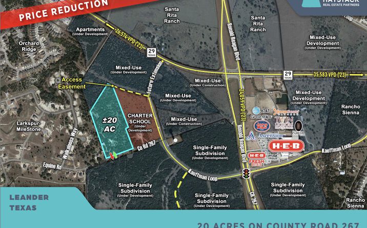 Pictures of Land property located at 500 Co Rd 267, Georgetown, TX 78628 for sales - image #1