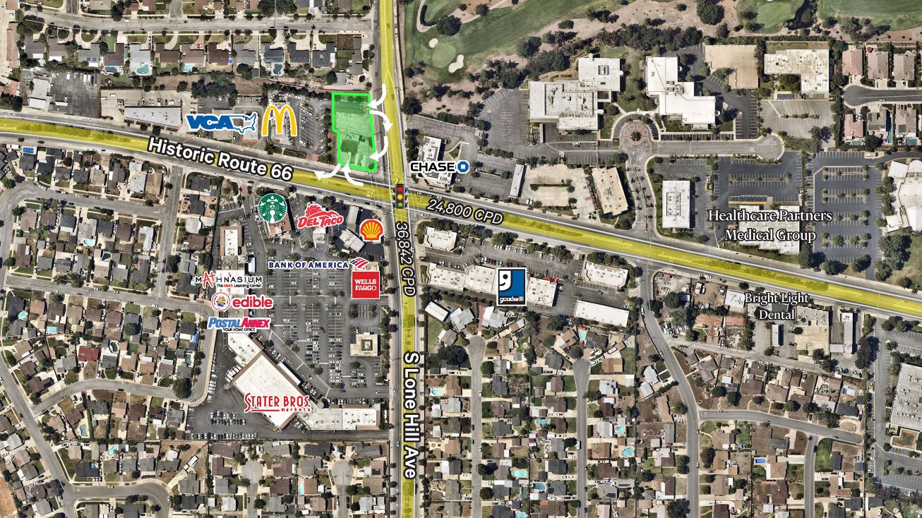 1861 E Rte 66, Glendora, CA 91740