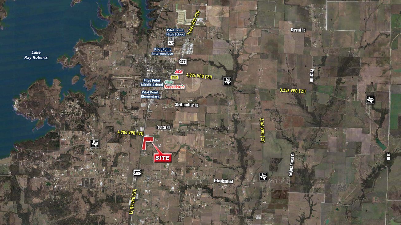 Seq of Us 377 & Fm 455/Zipper Rd Pilot Point, Pilot Point, TX 76258