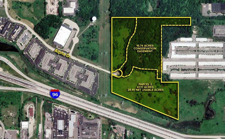 Pictures of Land property located at 48200 Alpha Dr, Wixom, MI 48393 for sales - image #1