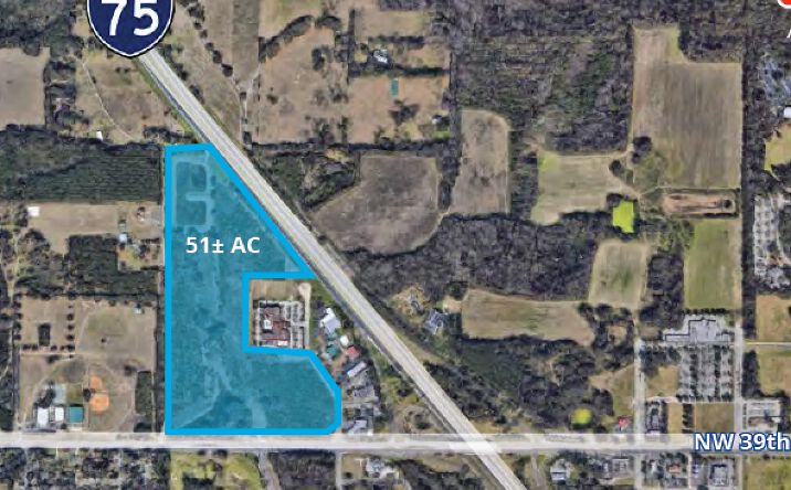 Pictures of Land property located at NW Quadrant of I-75 & NW 39th Ave, Gainesville, FL 32606 for sales - image #1