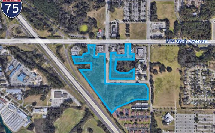 Pictures of Land property located at SE Quadrant of I-75 & NW 39th Ave, Gainesville, FL 32606 for sales - image #1