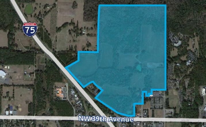 Pictures of Land property located at NE Quadrant of I-75 &  NW 39th Ave, Gainesville, FL 32606 for sales - image #1