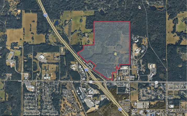 Pictures of Land property located at NE Quadrant of I-75 & NW 39th Ave, Gainesville, FL 32606 for sales - image #1