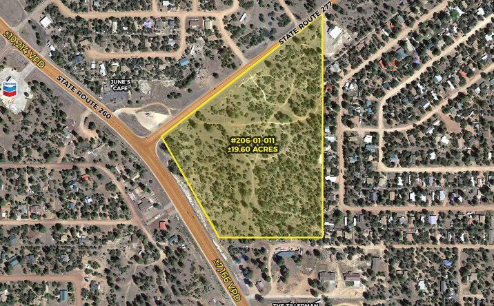Pictures of Land property located at SR-260 & SR -277, Heber-Overgaard, AZ 85928 for sales - image #1