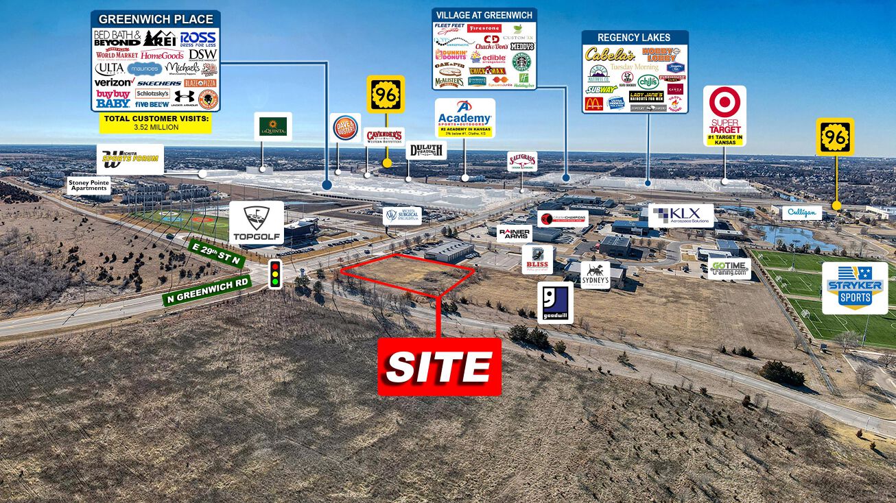 E 29th St N and N Greenwich Rd, Wichita, KS 67226 Land for Sale