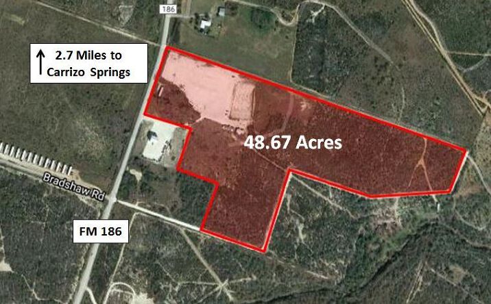 Pictures of Land property located at 3357 FM186, Carrizo Springs, TX 78834 for sales - image #1
