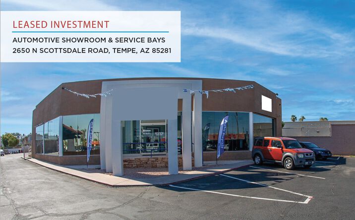 Pictures of Retail property located at 2650 N Scottsdale Rd, Tempe, AZ 85288 for sales - image #1