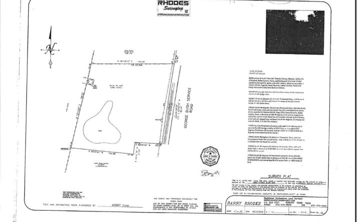 Pictures of Land property located at 6009 President George Bush Hwy, Rowlett, TX 75089 for sales - image #1