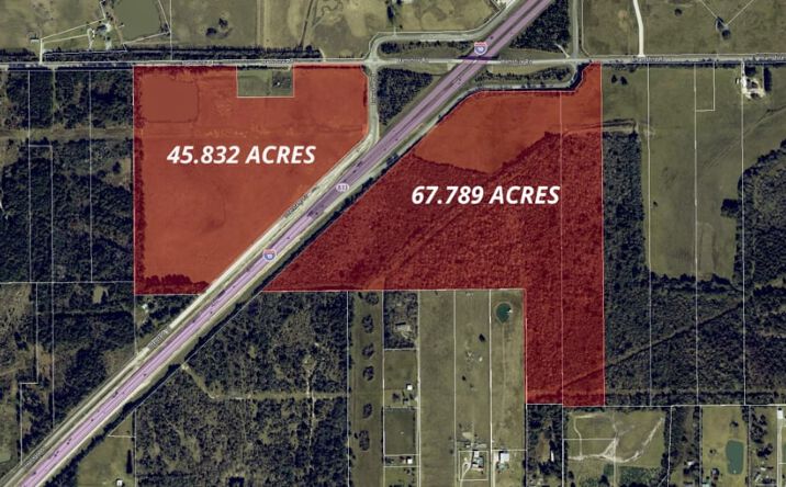 Pictures of Land property located at I-10 & Hamshire Road, Hamshire, TX 77622 for sales - image #1