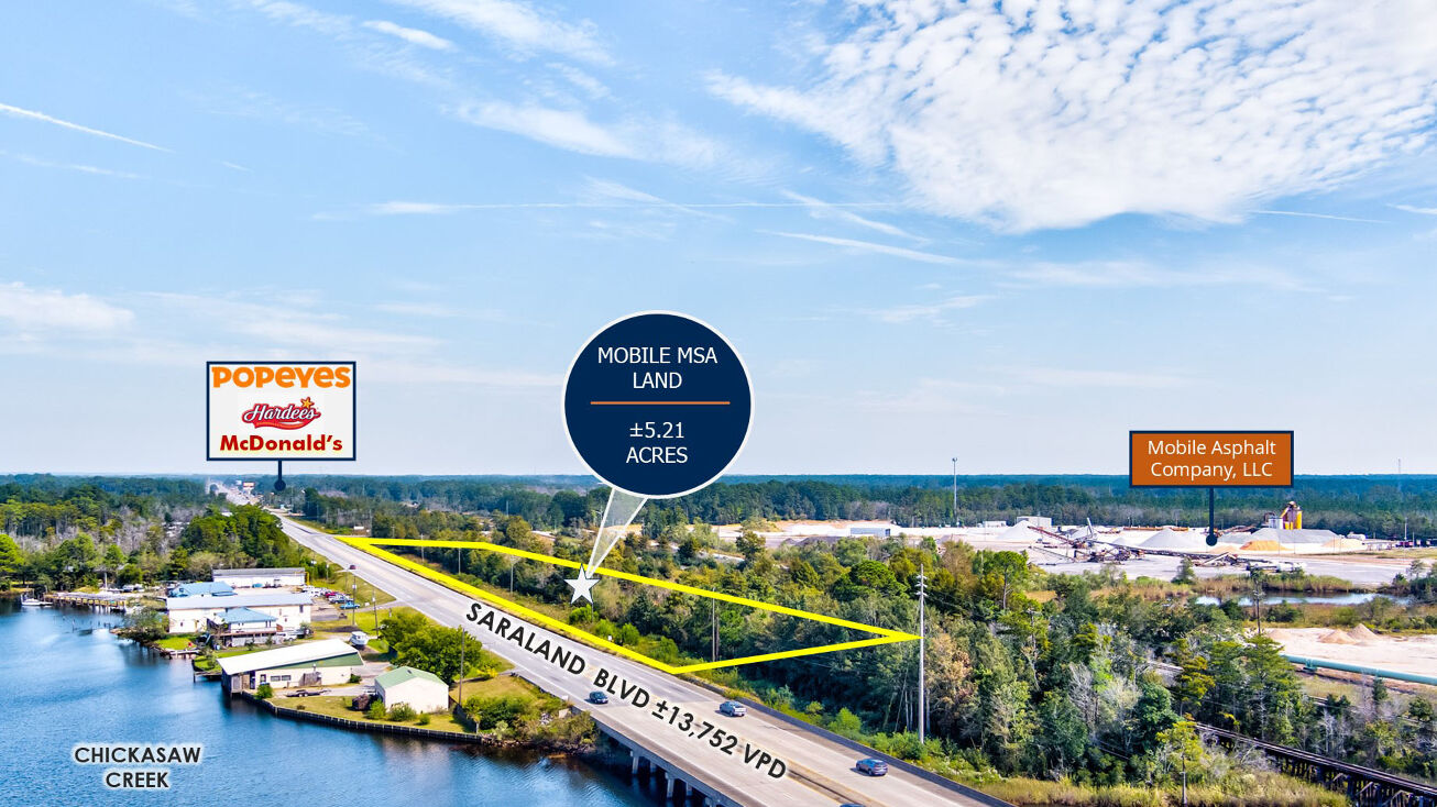 Adj. to 1370 Saraland Blvd S, Saraland, AL, Saraland, AL 36571