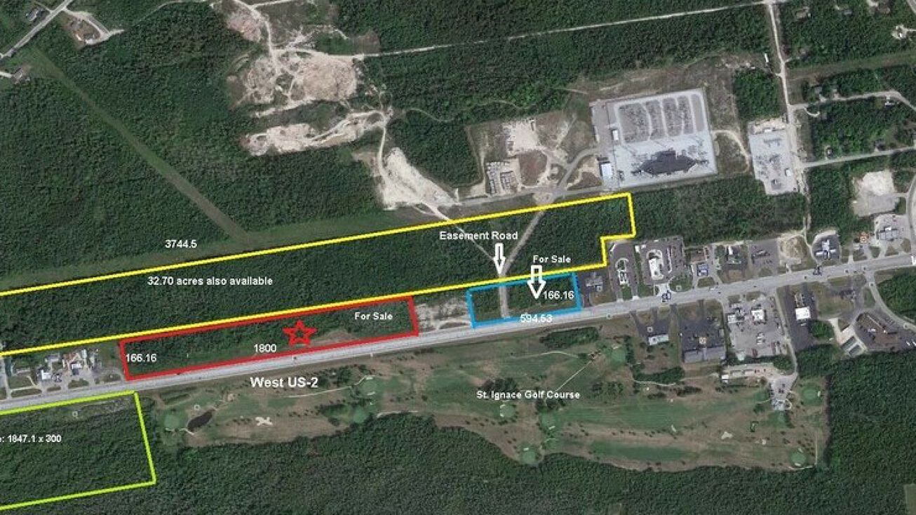 W US2, St. Ignace, MI 49781 Land for Sale W US2