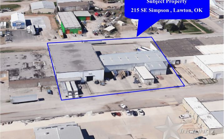 Pictures of Industrial property located at 215 SE Simpson St, Lawton, OK 73501 for sales - image #1