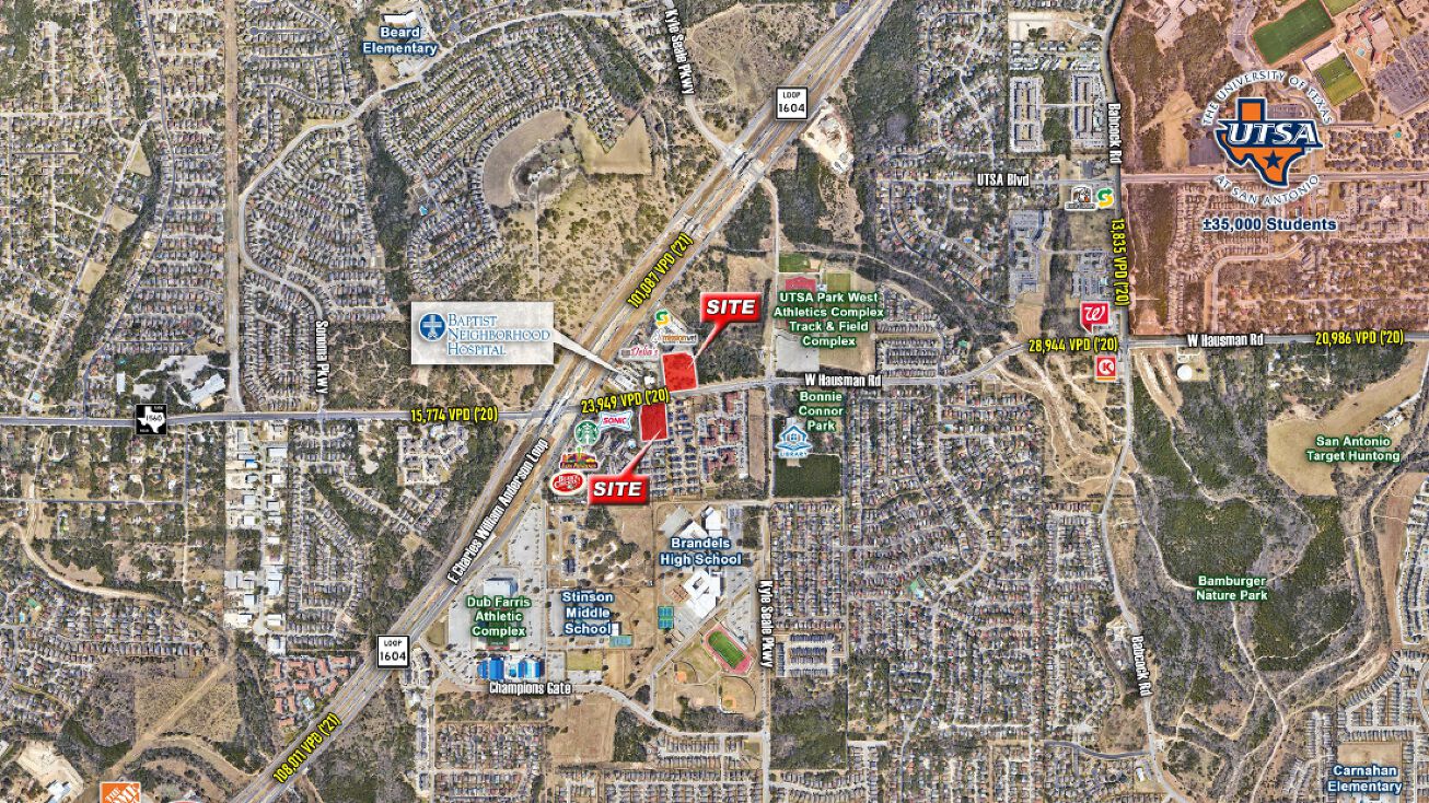 S Hausman Rd, San Antonio, TX 78249 Land for Sale Hausman Pad Site