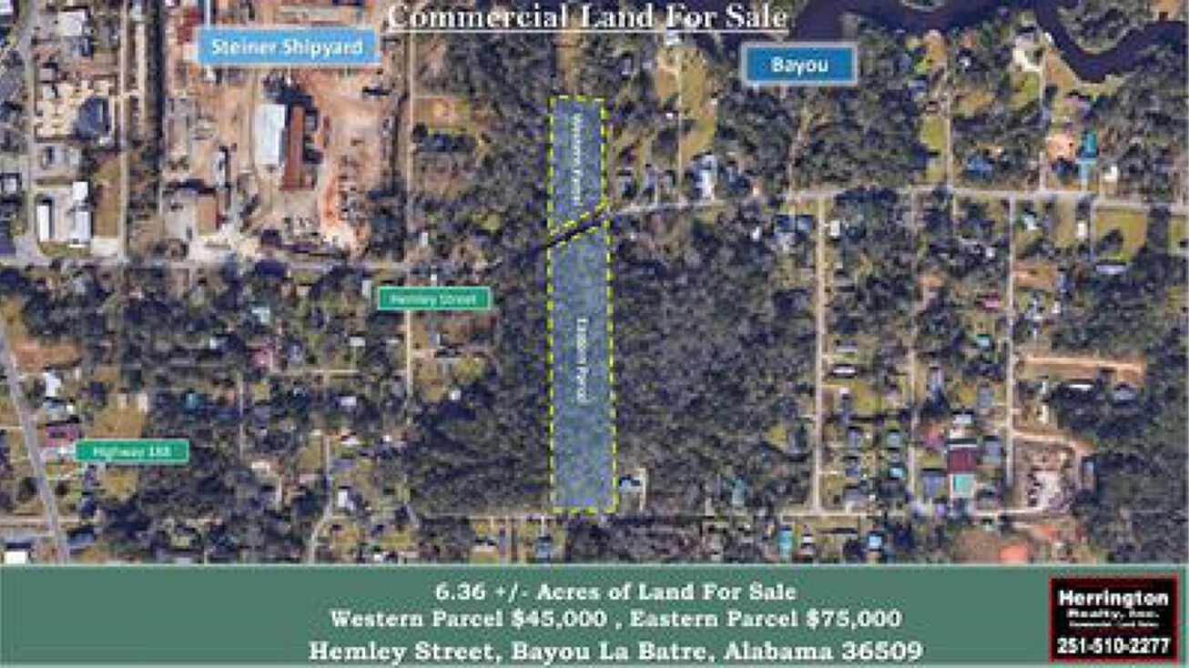 Hemley Street, Bayou La Batre, AL 36509
