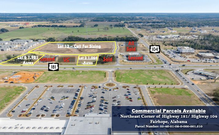 Pictures of Land property located at Highway 181/Highway 104, Fairhope, AL 36532 for sales - image #1