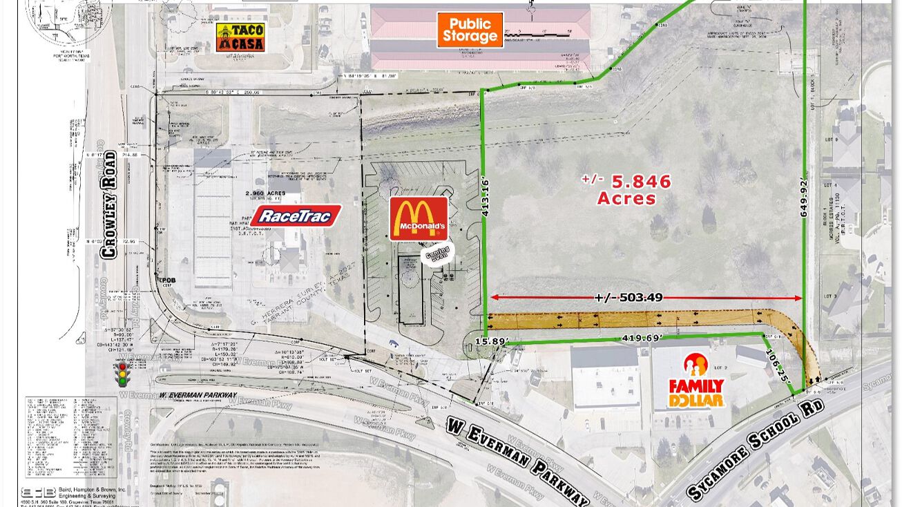 NEQ Crowley & Everman Pkwy, Fort Worth, TX 76134