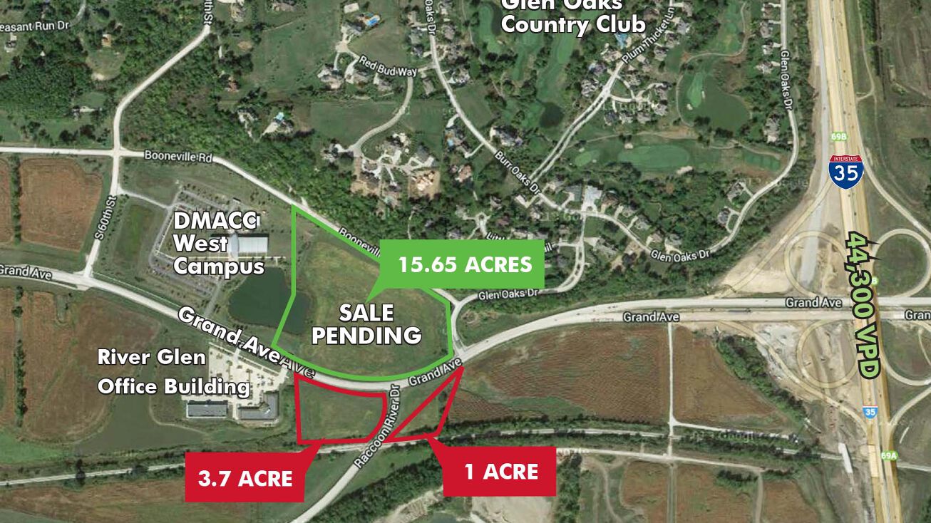 Raccoon River Dr & Grand Ave, West Des Moines, IA 50266 Land for Sale