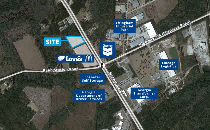 Pictures of Land property located at GA-21, Rincon, GA 31326 for sales - image #1