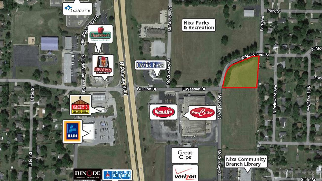 West Wasson & North McCroskey Street, Nixa, Nixa, MO 65714